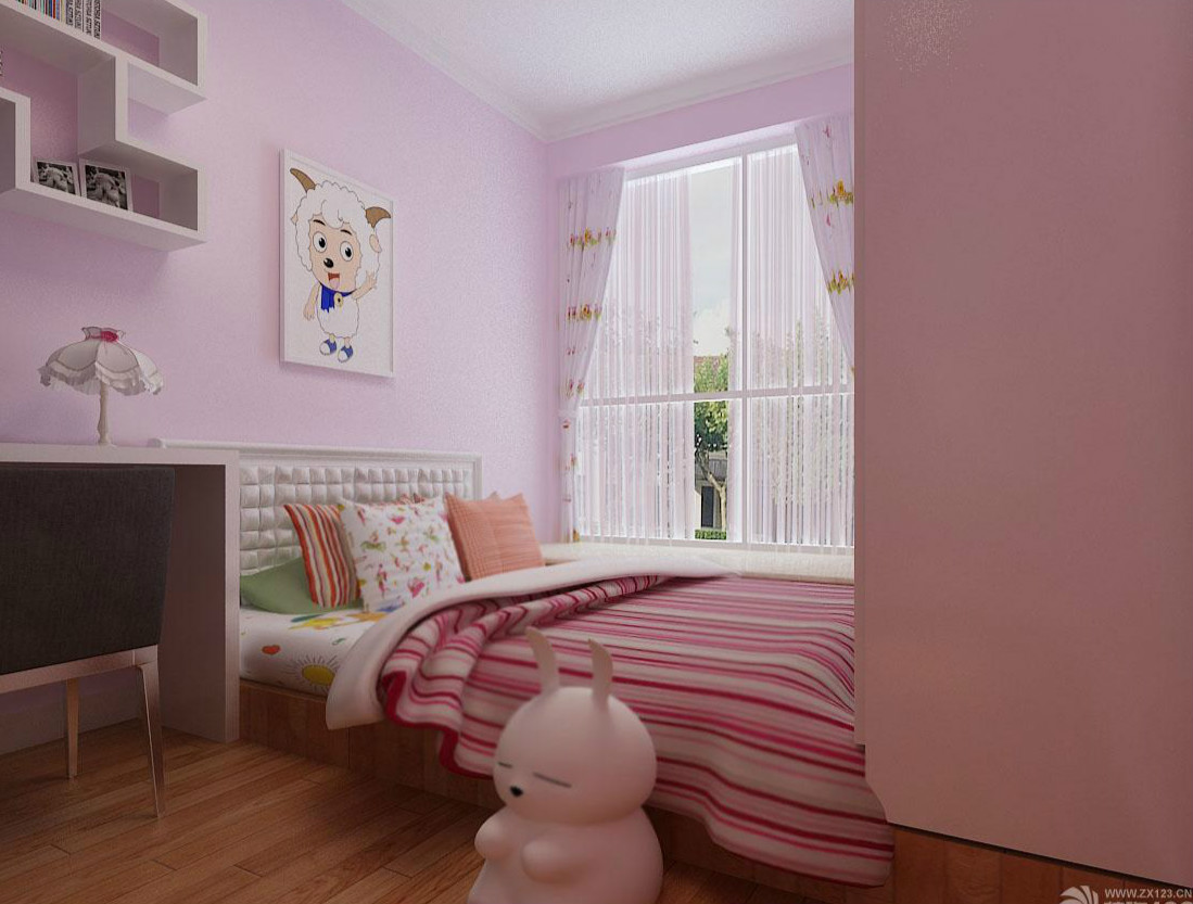 現(xiàn)代簡約最新兒童房裝修設(shè)計效果圖
