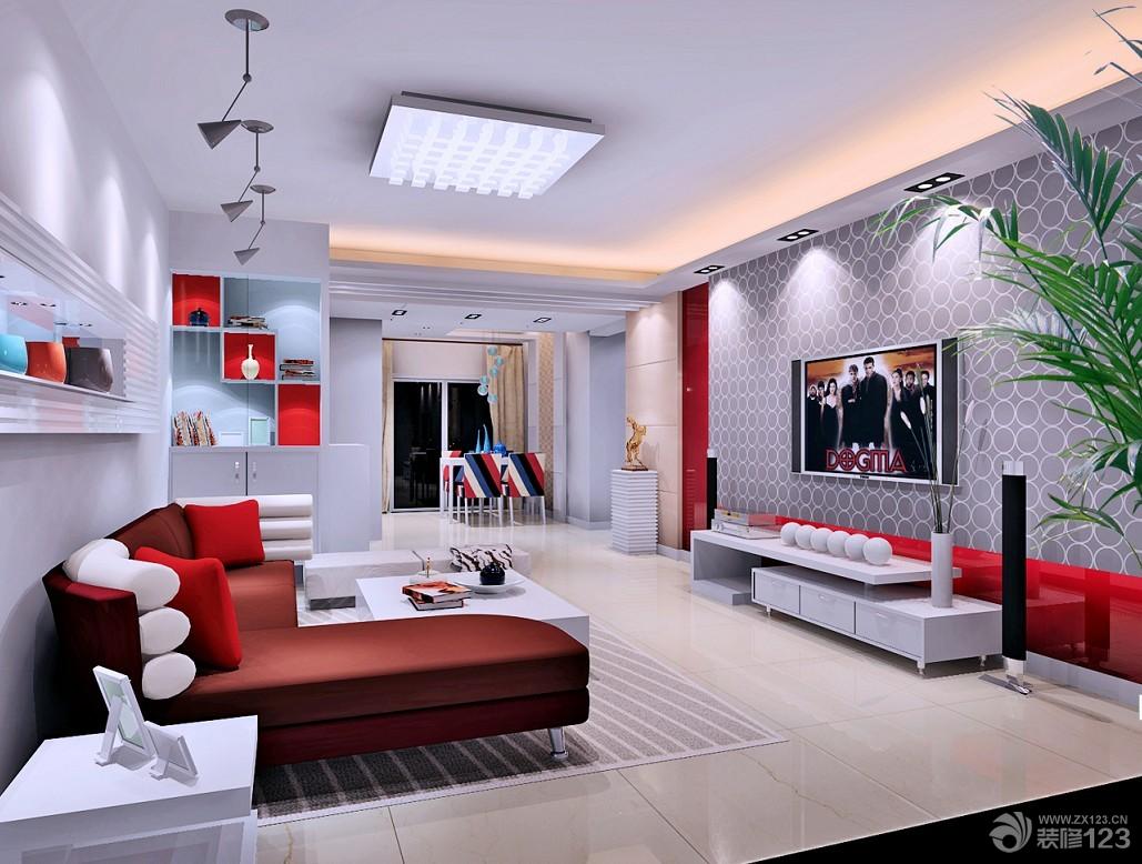 現(xiàn)代簡約風(fēng)格20平米客廳裝修設(shè)計效果圖